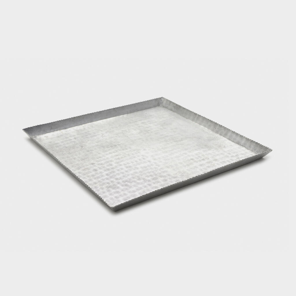 BANDEJA QUADRADA ALUMÍNIO