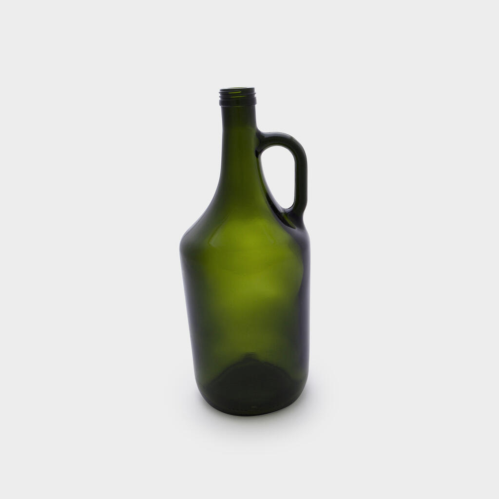 GARRAFÃO VIDRO VERDE COM ALÇA - G