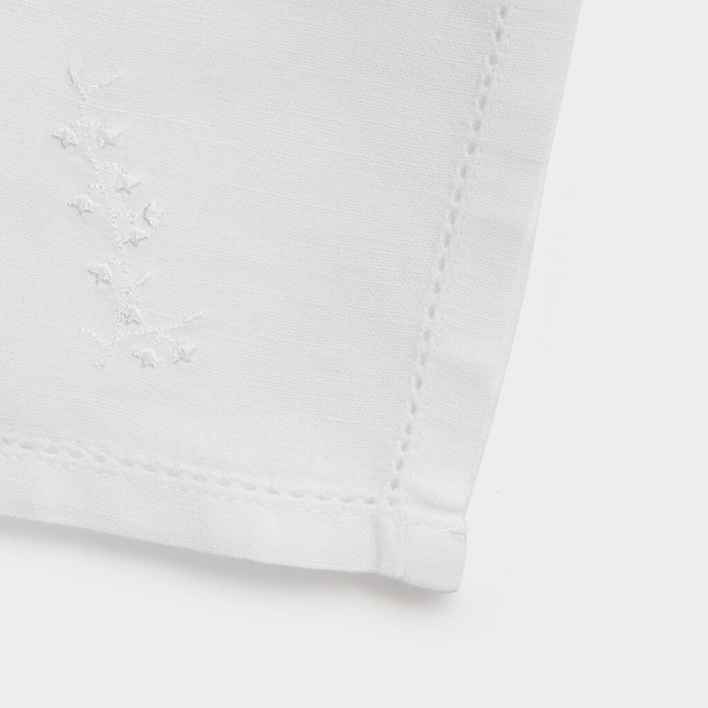 GUARDANAPO COQUETEL LINHO TRABALHADO