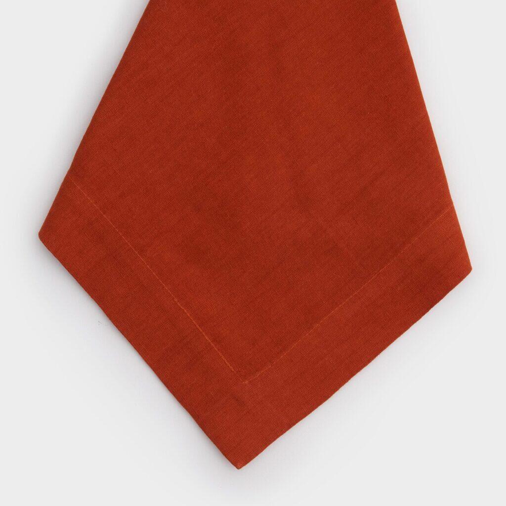 GUARDANAPO LINHO LARANJA QUEIMADO