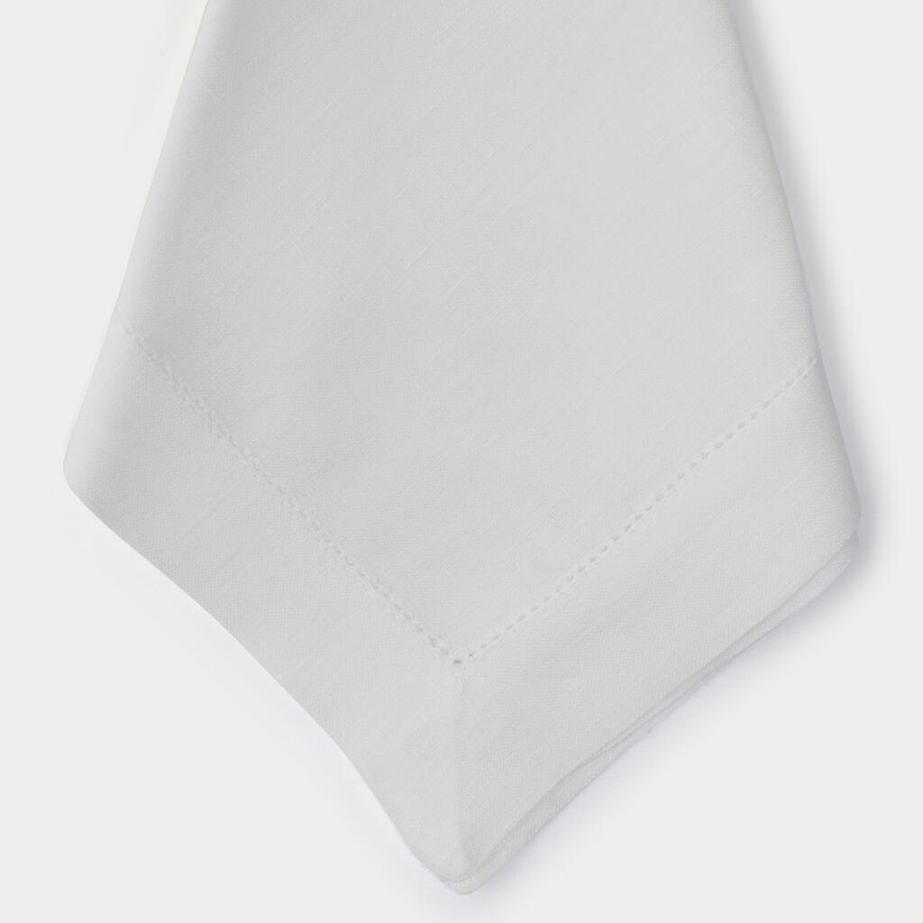 GUARDANAPO LINHO OFF WHITE PONTO AJOUR