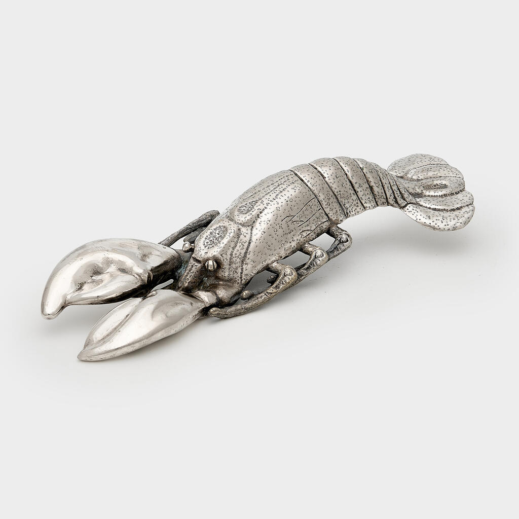LAGOSTA PRATA APLIQUE