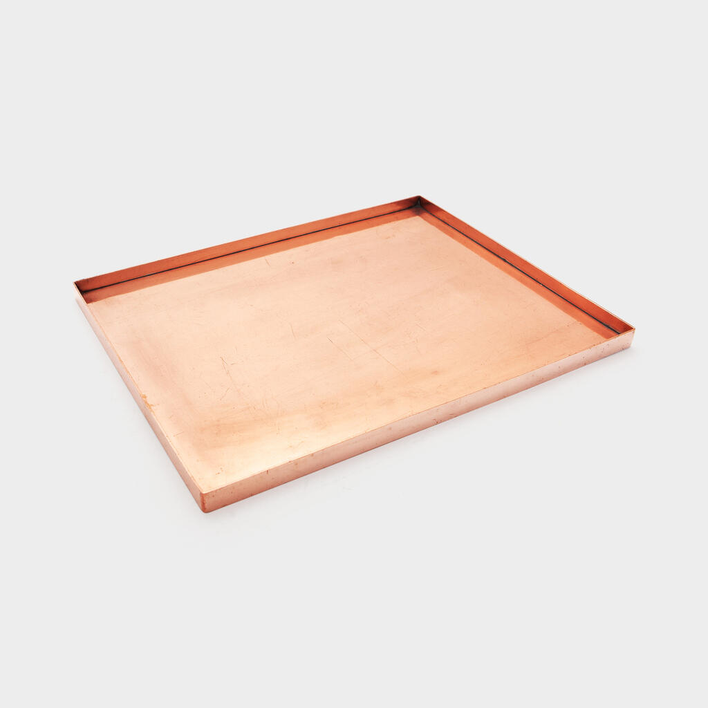 BANDEJA RETANGULAR COBRE CAIXA