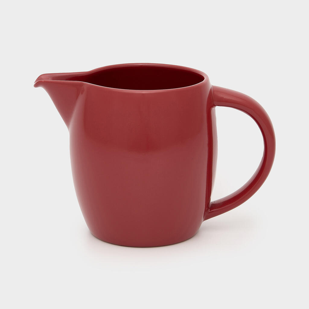 LEITEIRA PORCELANA VERMELHA