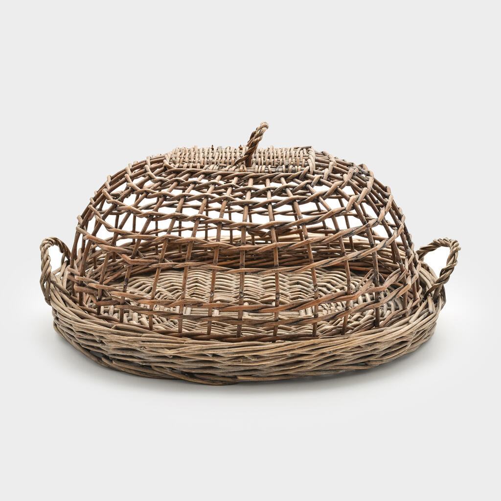 BANDEJA CLOCHE PALHA