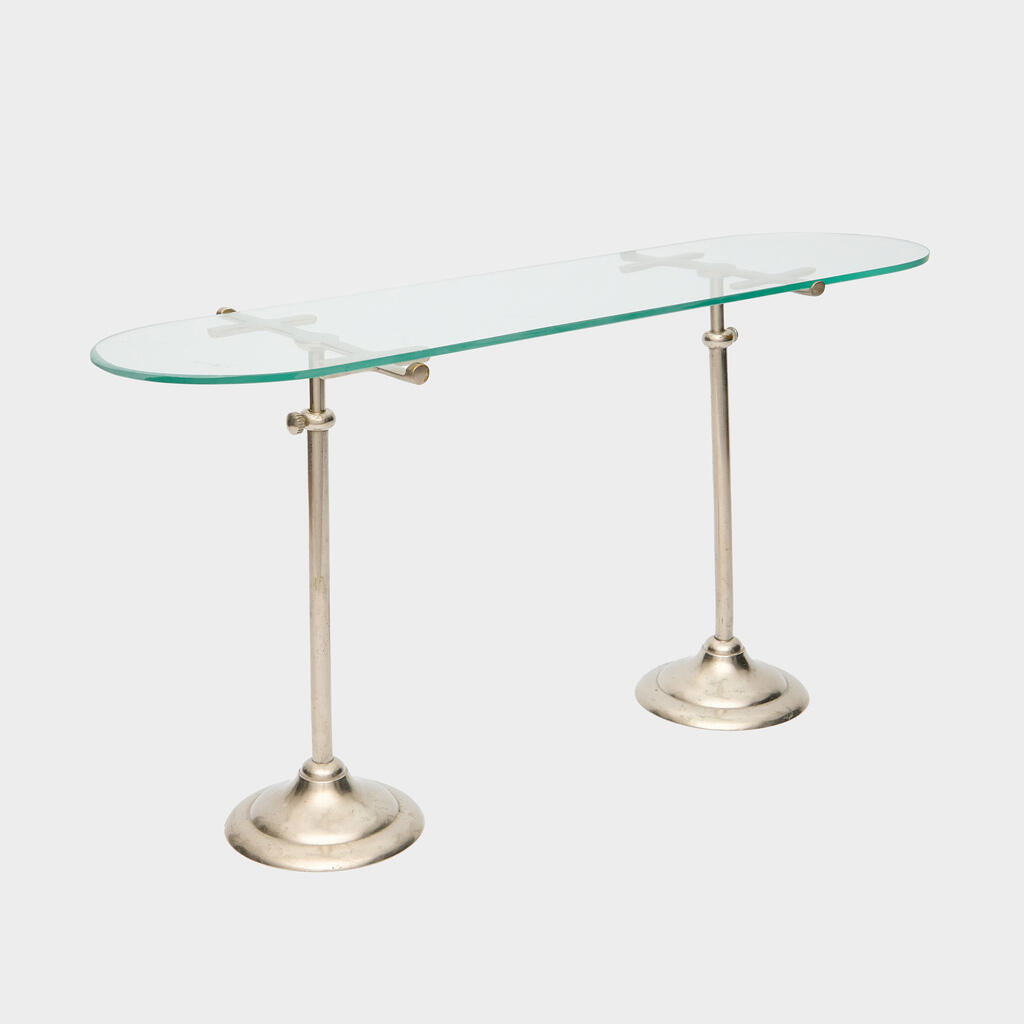 PAR ALTURA VIDRO INOX MÓVEL