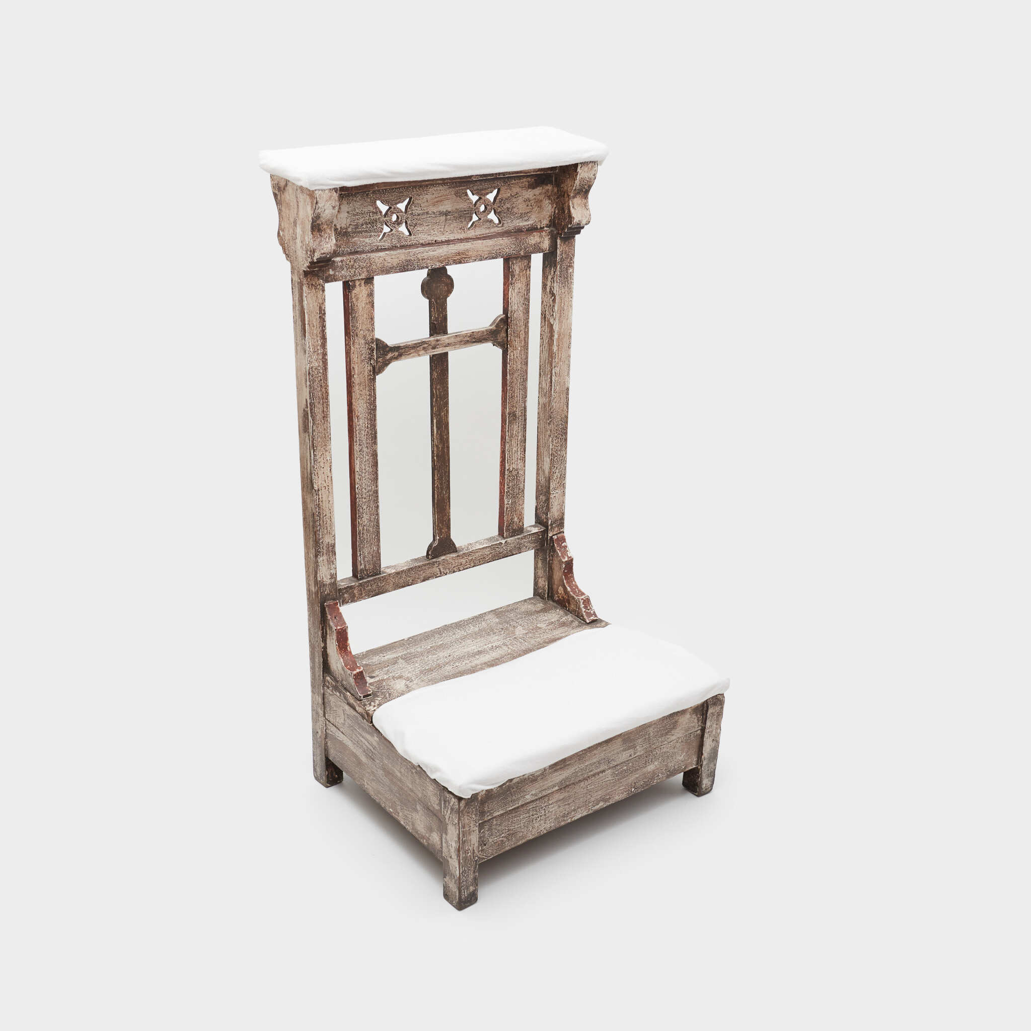 PAR DE CAPA GENUFLEXÓRIO BRANCA