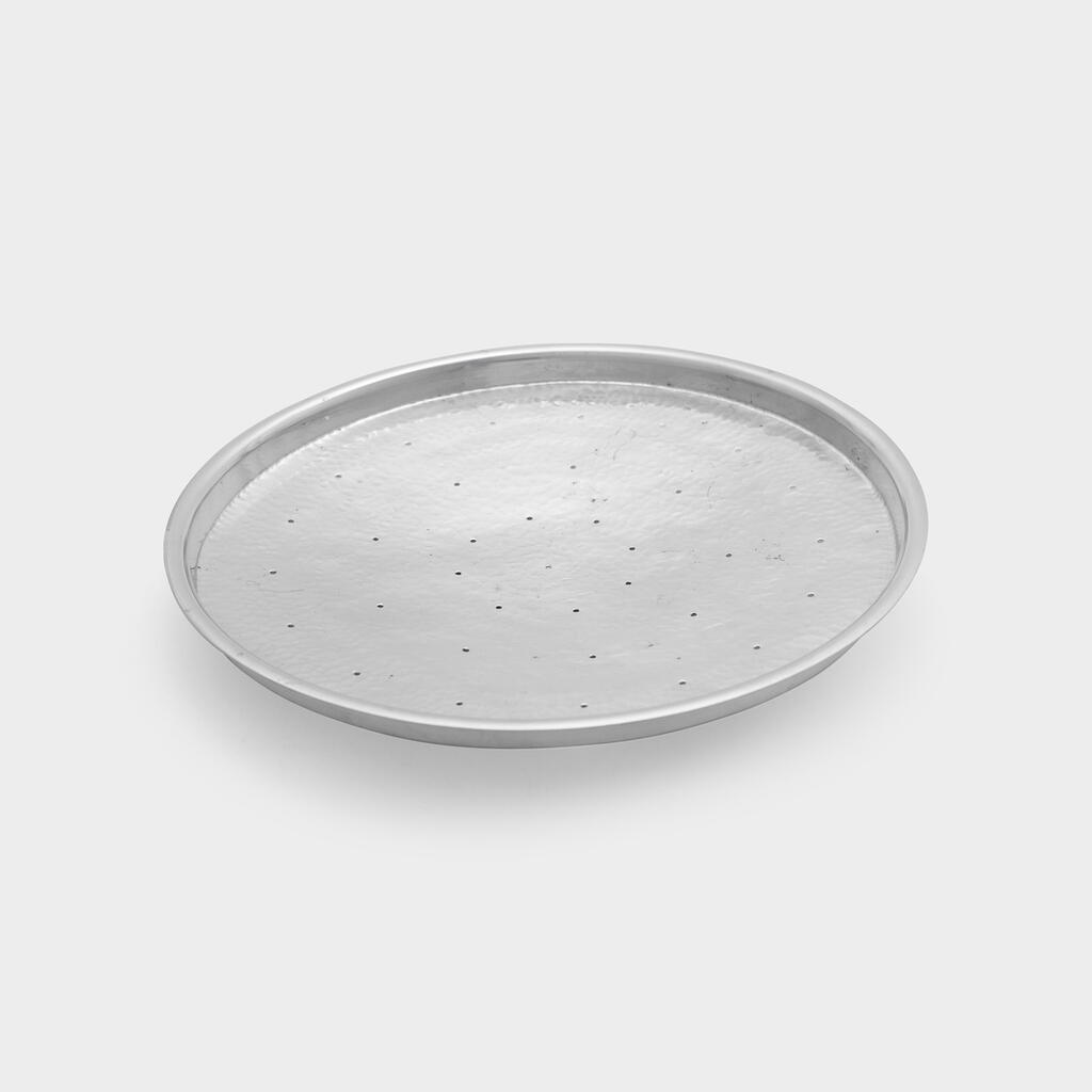 PENEIRA REDONDA PRATA MACHETADA
