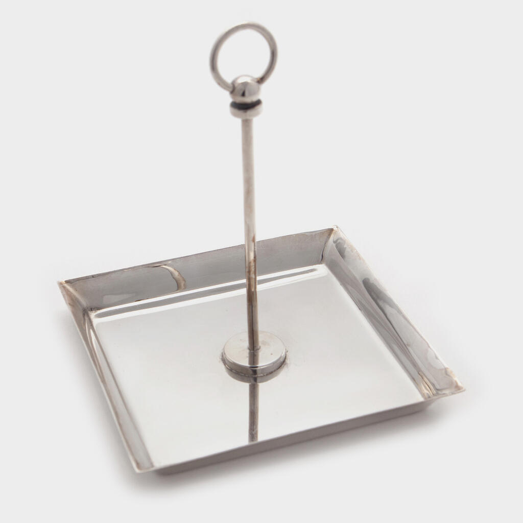 PETISQUEIRA QUADRADA PRATA