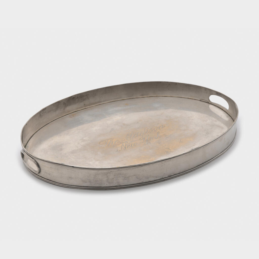 BANDEJA OVAL ESTANHO NEW YORK