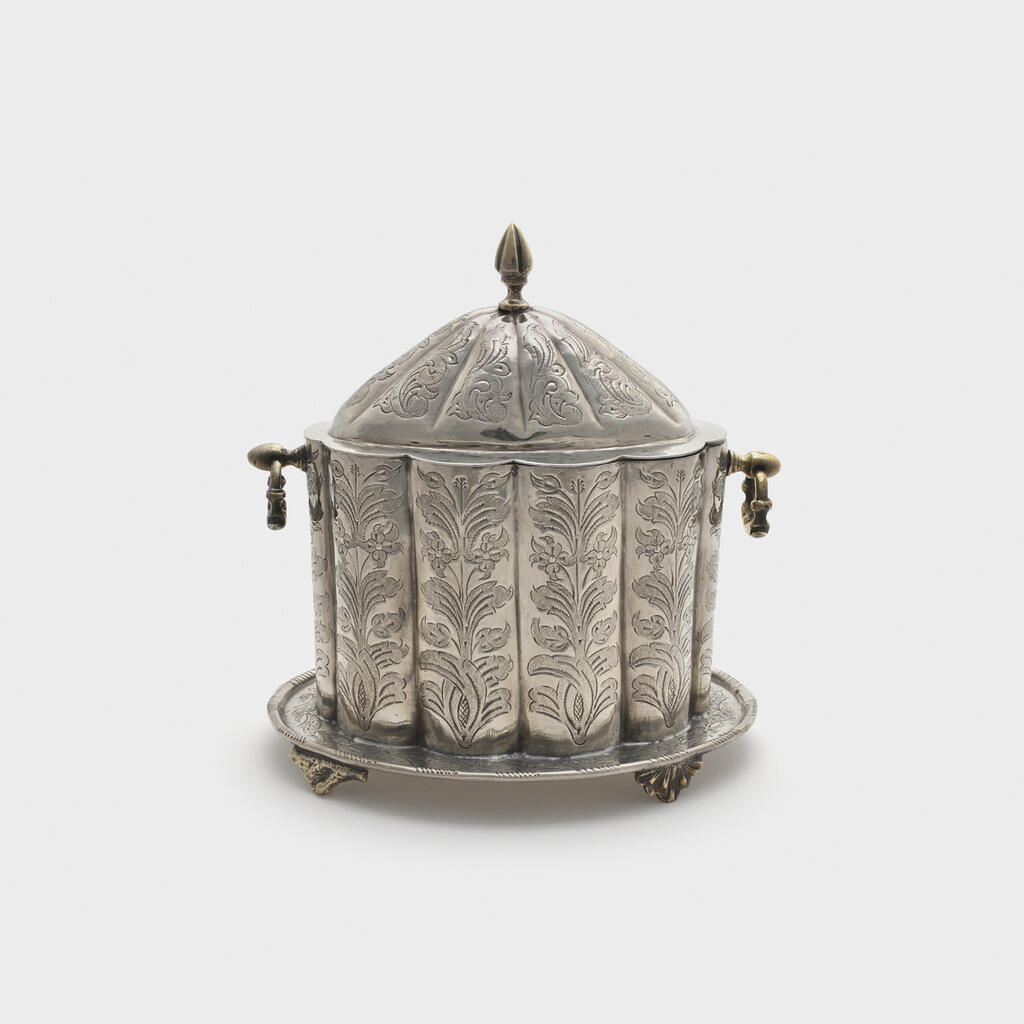 POTE OVAL ALPACA COM ARGOLA - G