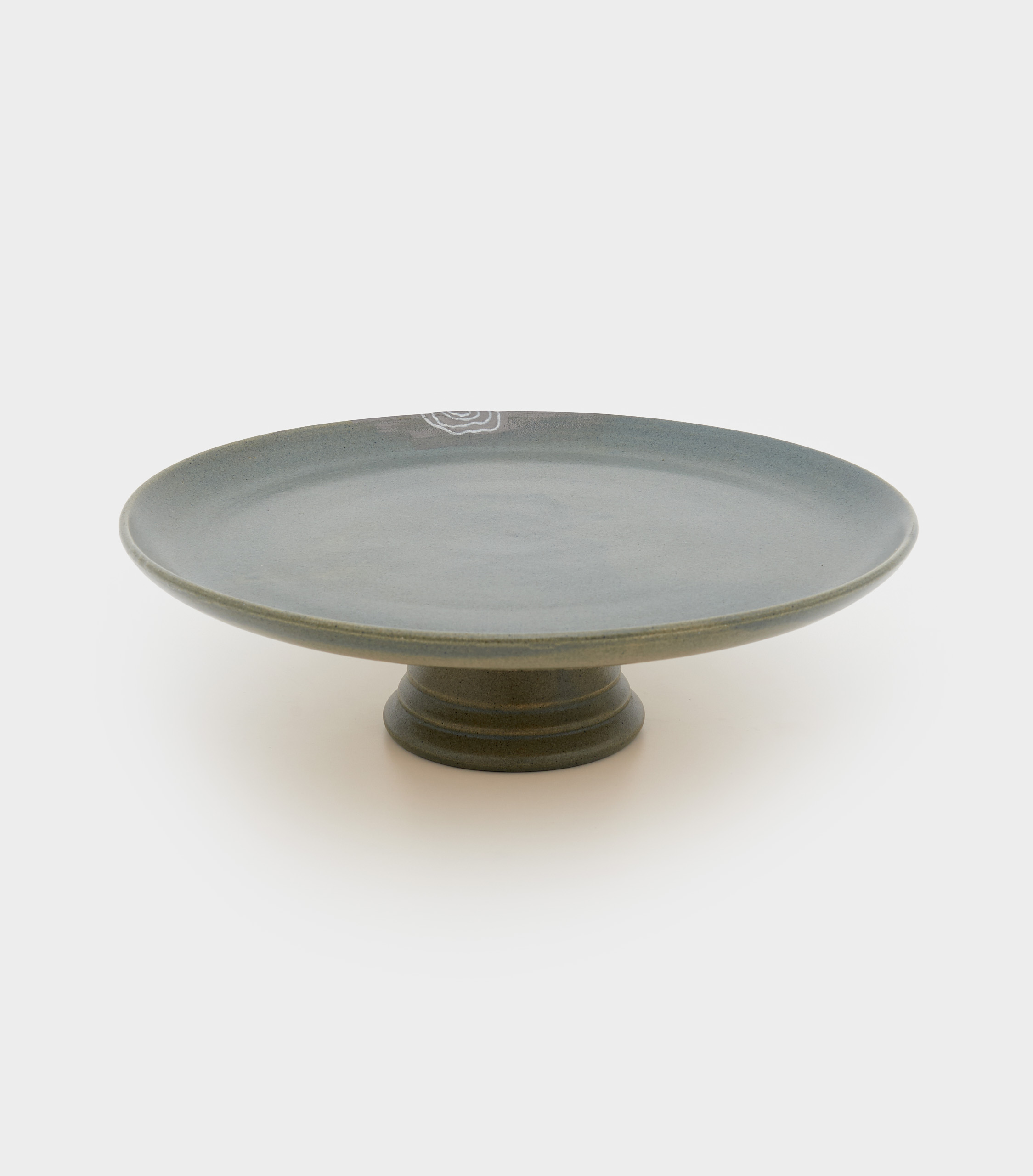 BOLEIRA CERÂMICA N.O BRANCO CINZA