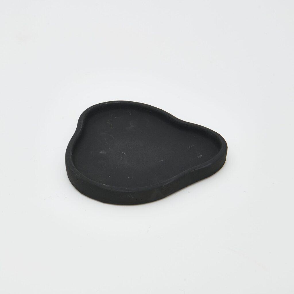 PRATO ORGÂNICO CERÂMICA PRETO FOSCO