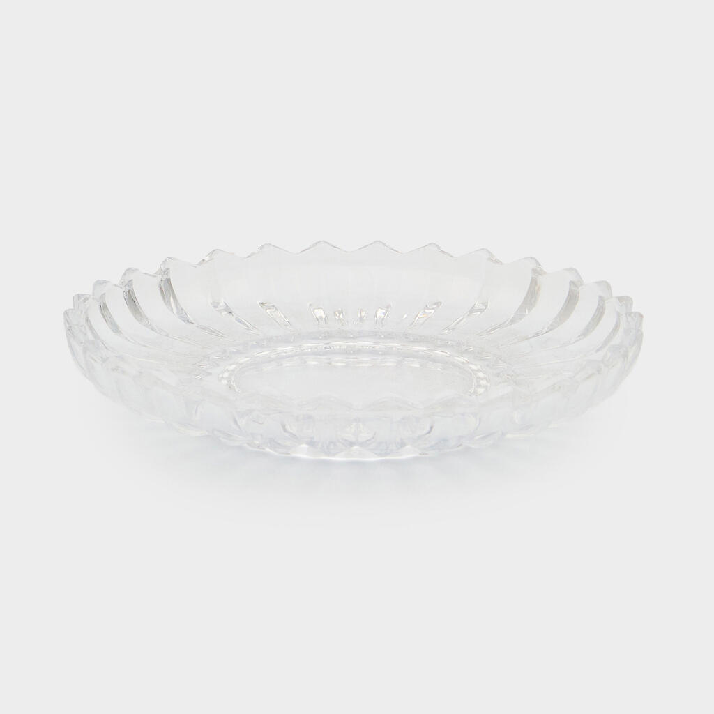 PRATO REDONDO CRISTAL CANELADO - P