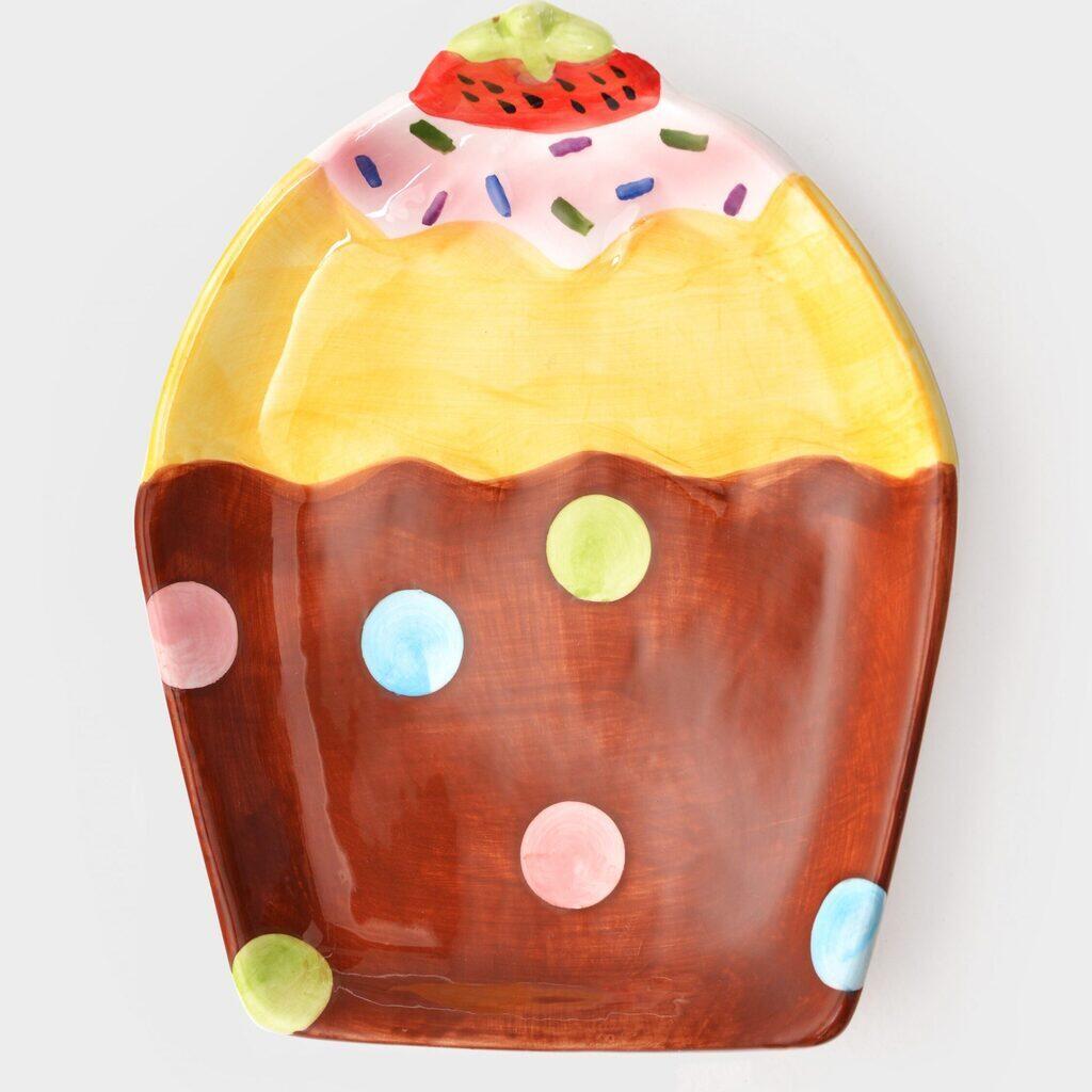 PRATO FORMATO CUP CAKE