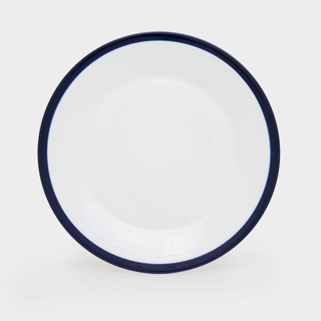 PRATO PÃO FILETE AZUL