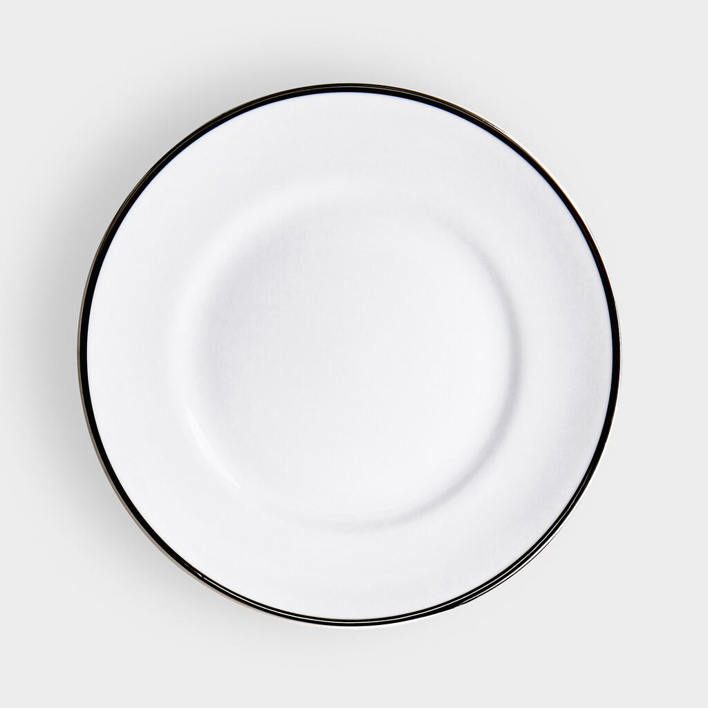 PRATO PÃO FILETE PRATA