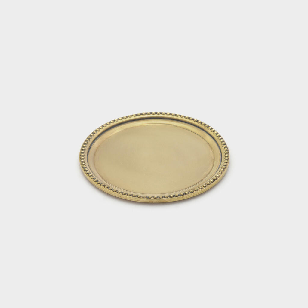 PRATO PÃO DOURADO PEROLA