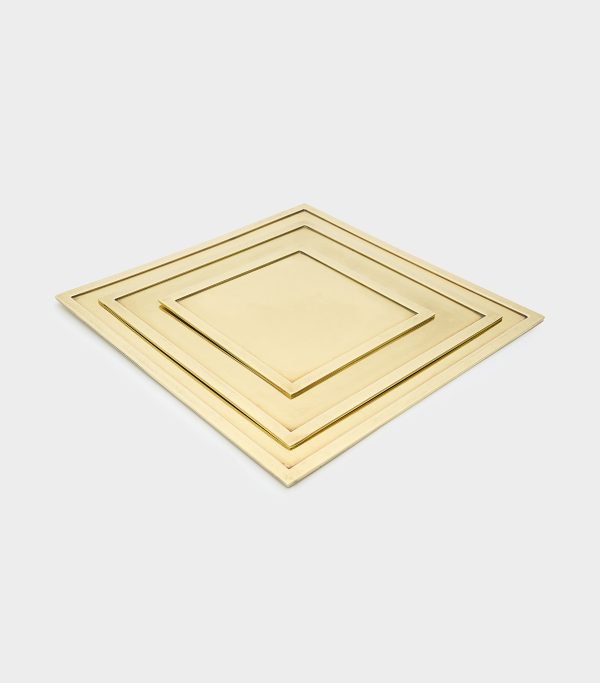 PROTETOR TOALHA QUADRADO DOURADO