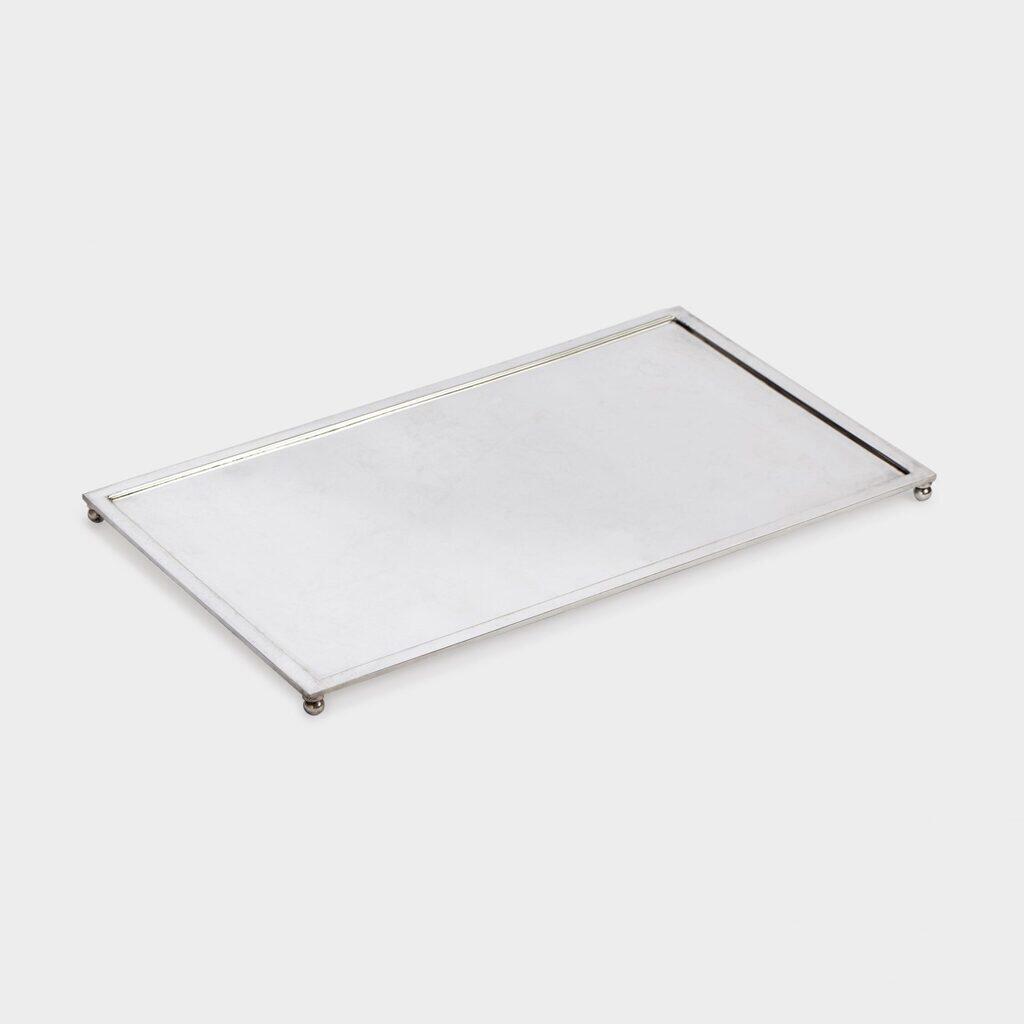 PROTETOR TOALHA RETANGULAR PRATA G