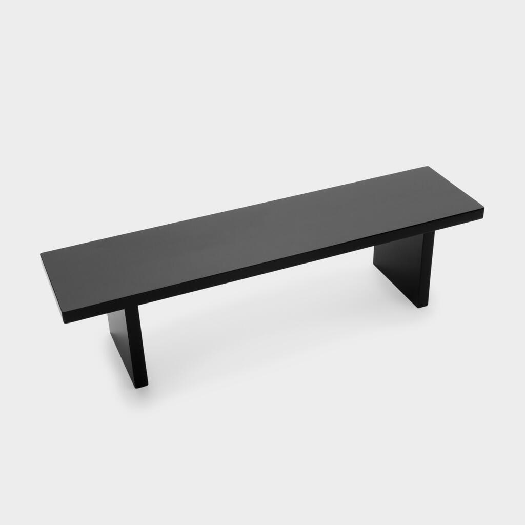 ALTURA RETANGULAR ACRÍLICO PRETO