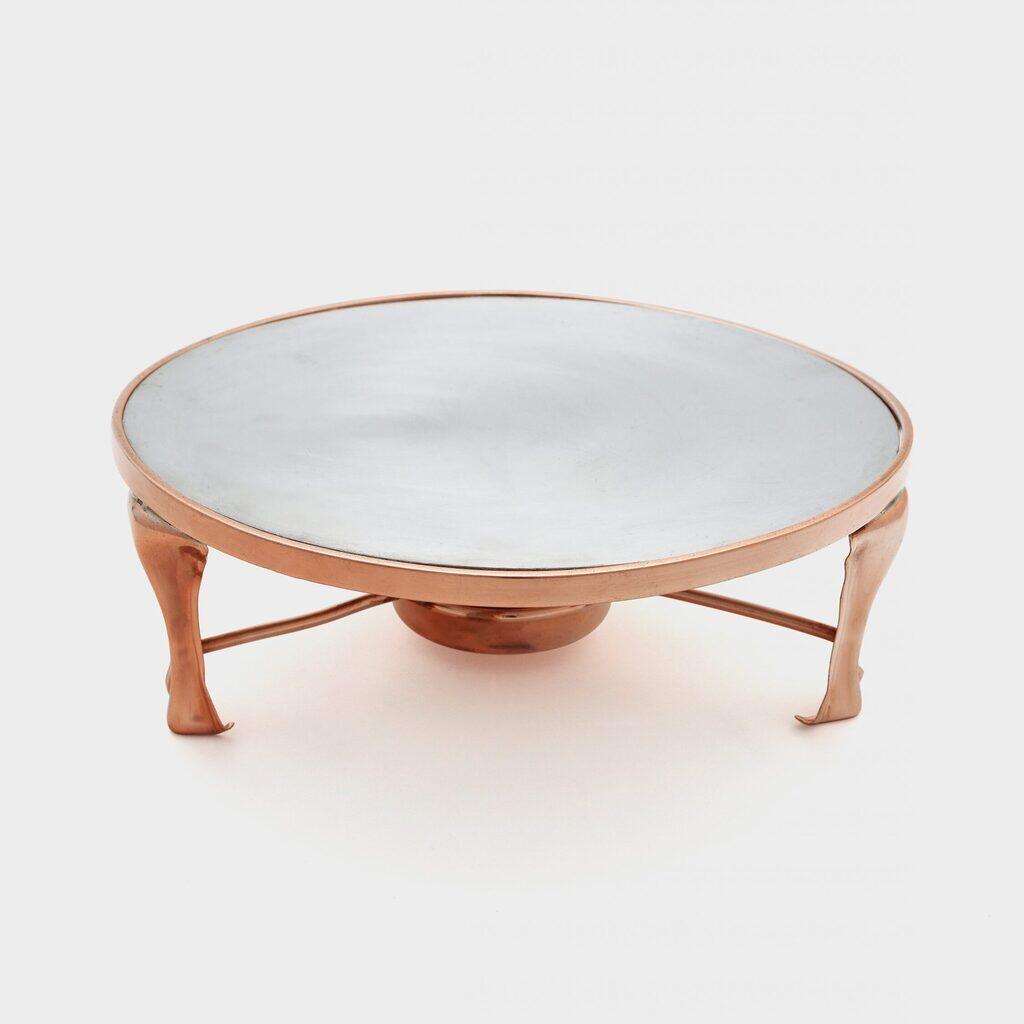 RECHAUD REDONDO COBRE CHAPA - G