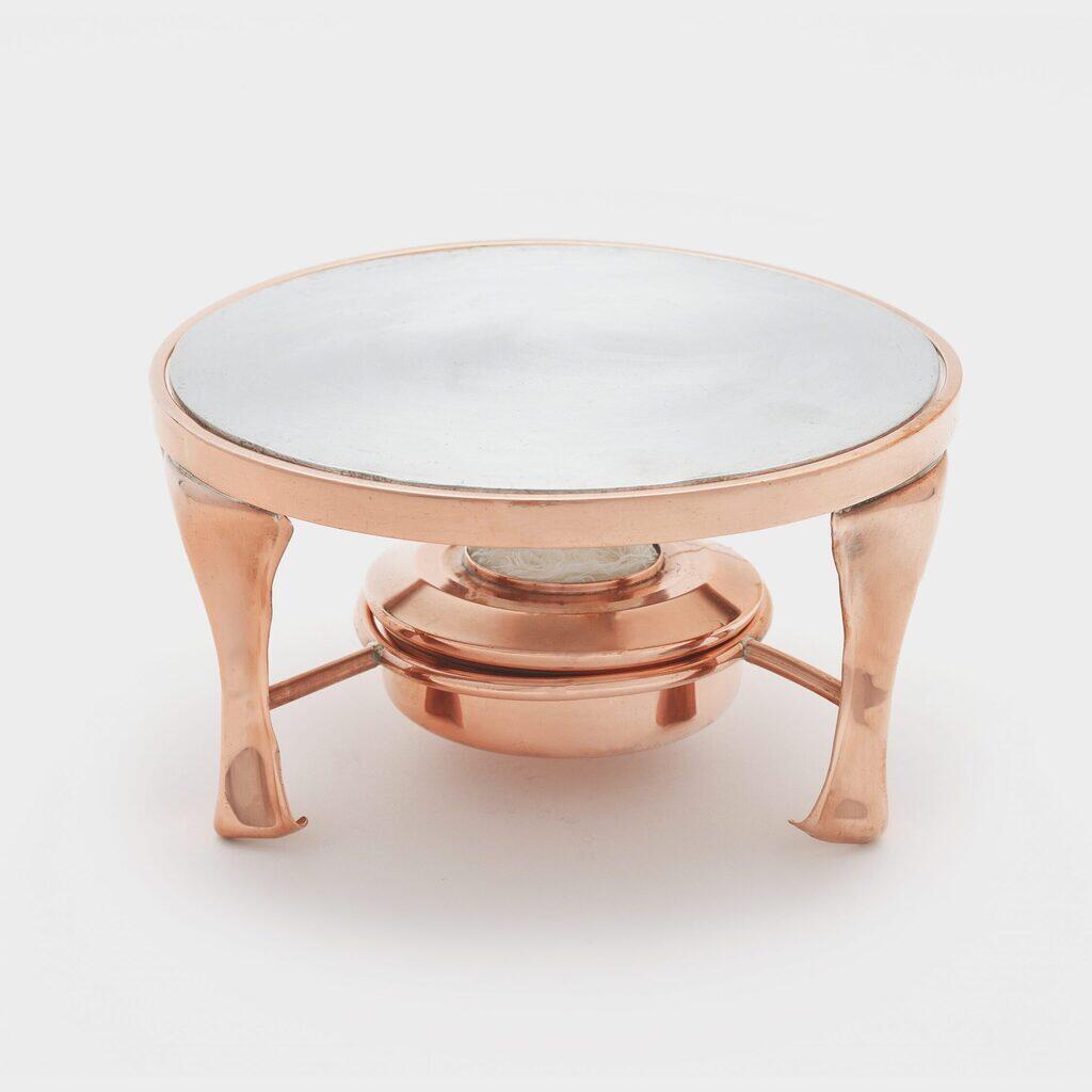 RECHAUD REDONDO COBRE CHAPA - P