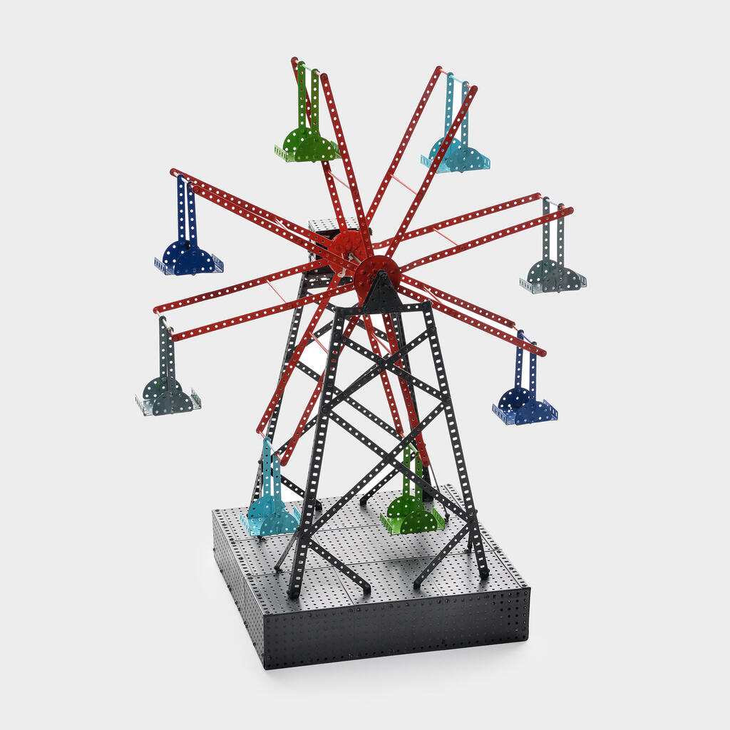 ESCULTURA RODA GIGANTE COLORIDA