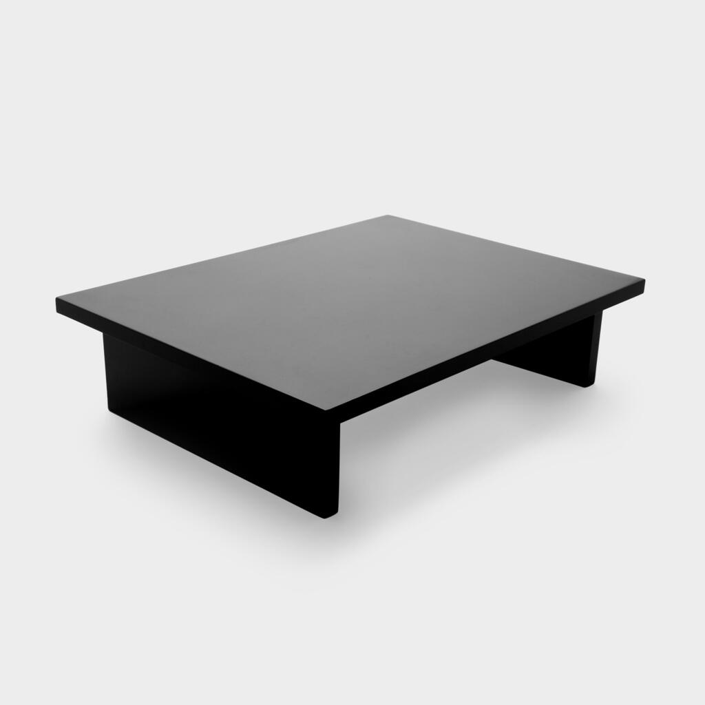 ALTURA RETANGULAR ACRÍLICO PRETO