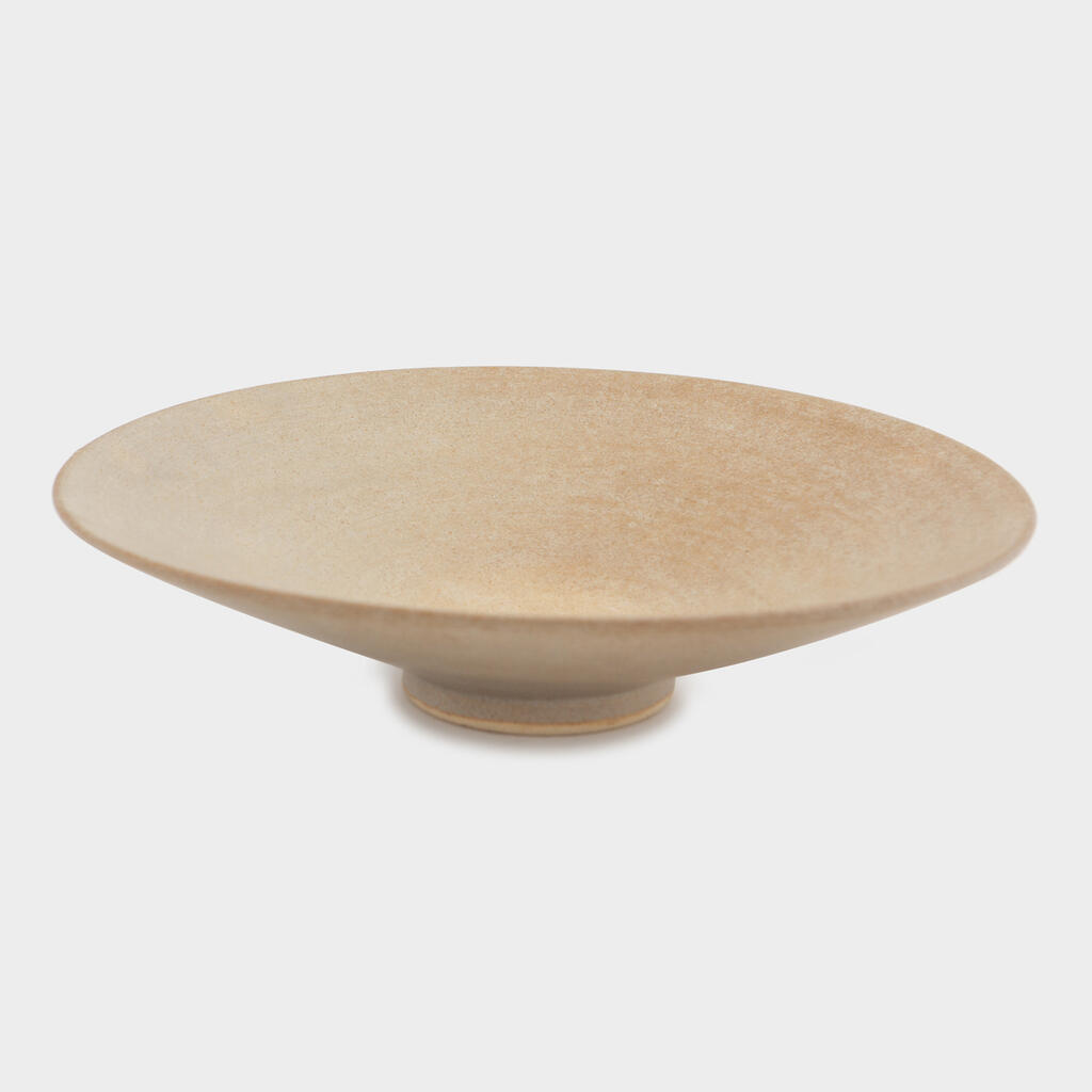 SALADEIRA CONICA CERÂMICA N.O OCRE