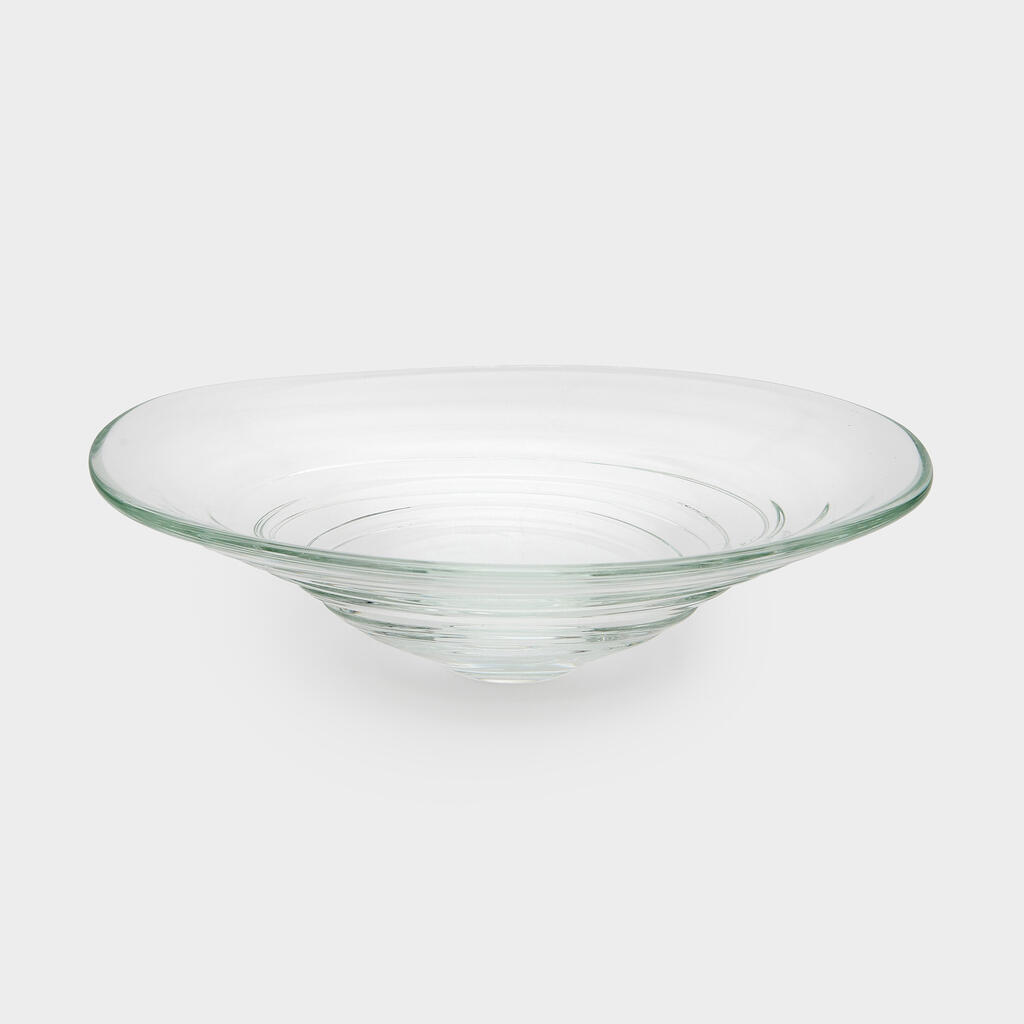 SALADEIRA OVAL CRISTAL LISTRA