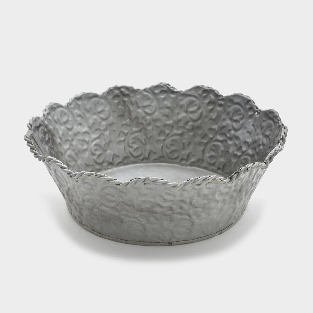 SALADEIRA FERRO CINZA