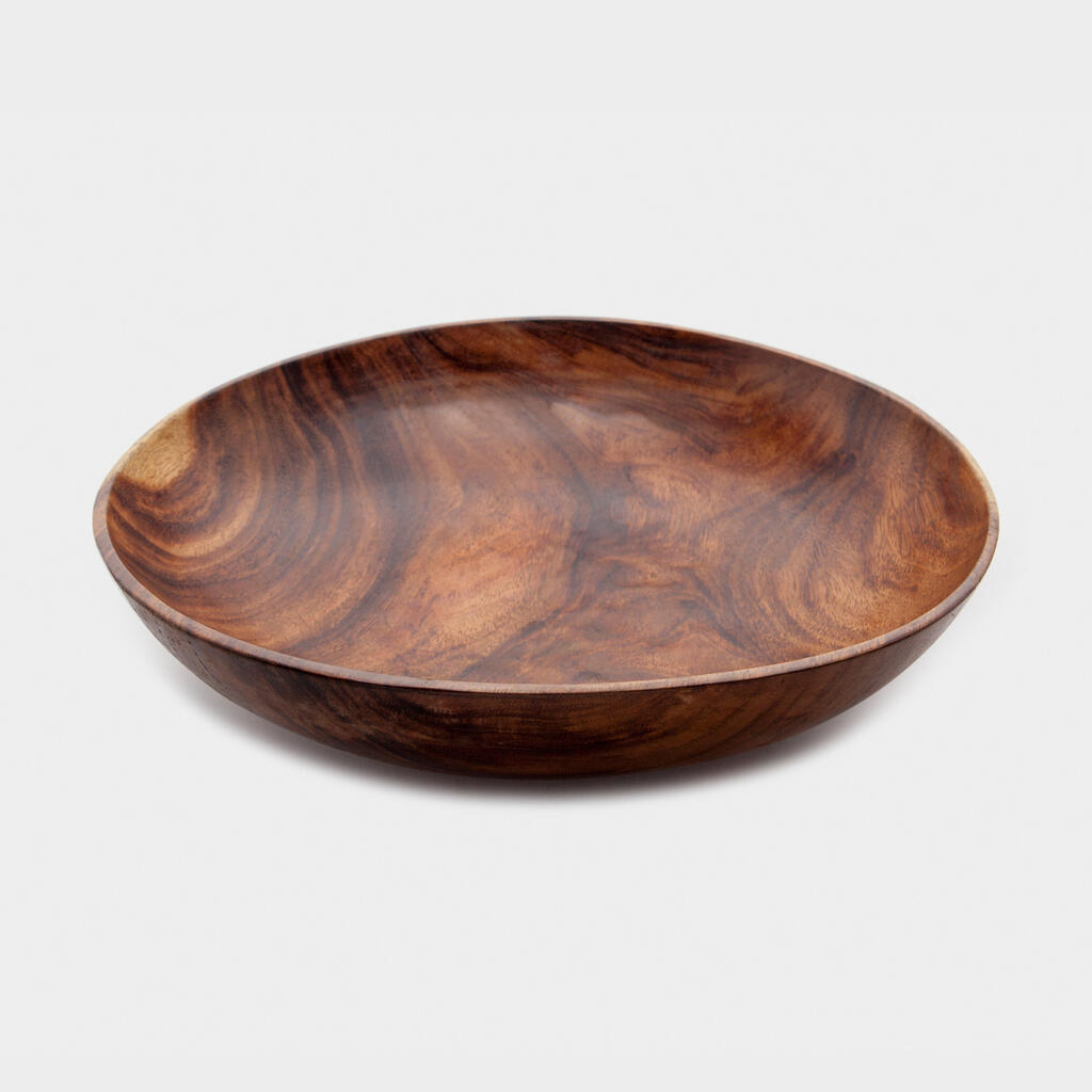 SALADEIRA MADEIRA BICOLOR