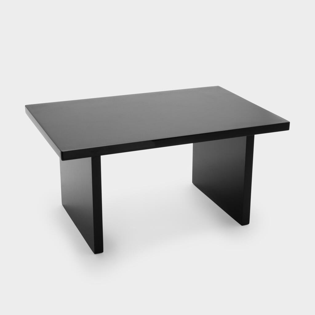 ALTURA RETANGULAR ACRÍLICO PRETO