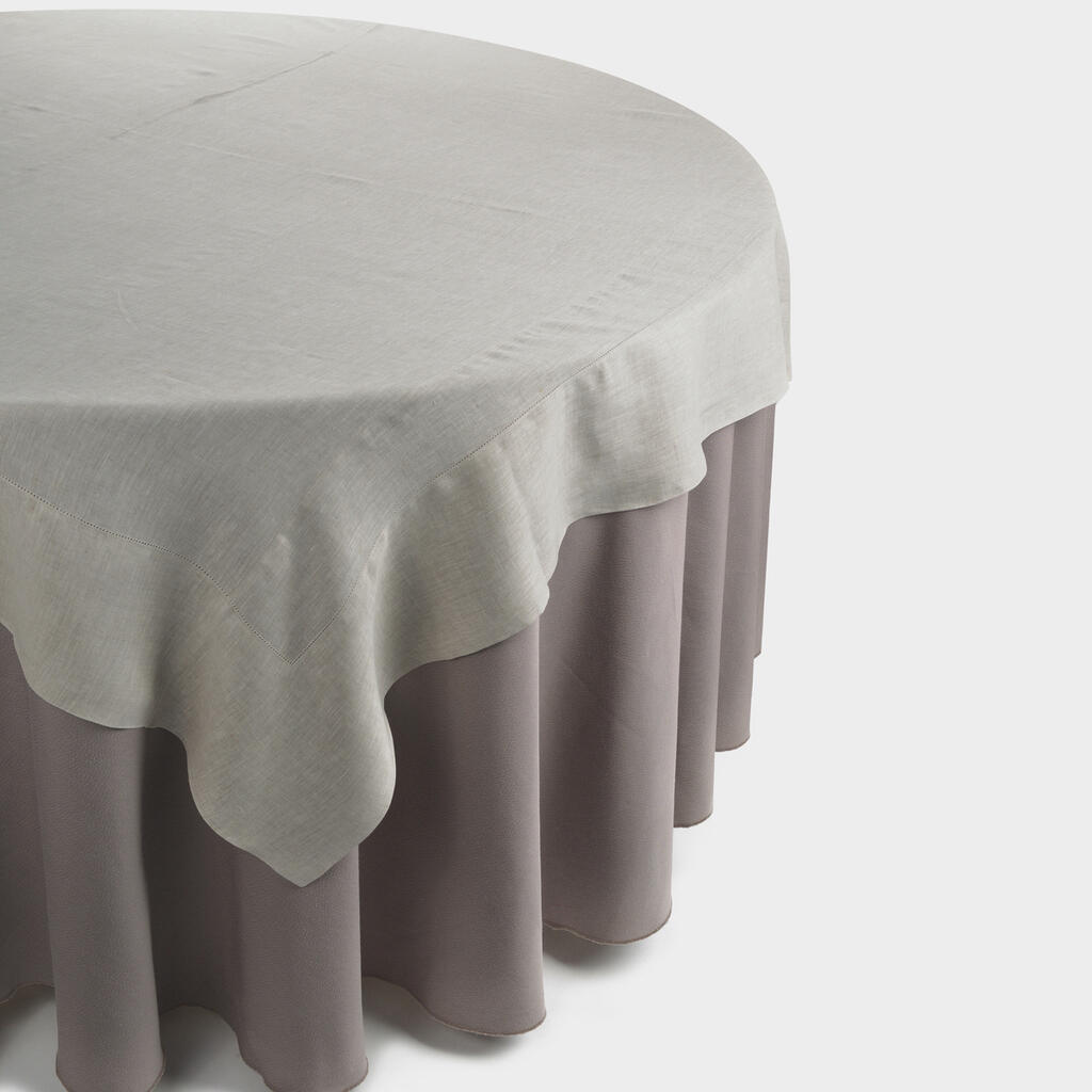 SOBRE TOALHA LINHO MESCLA PONTO AJOUR