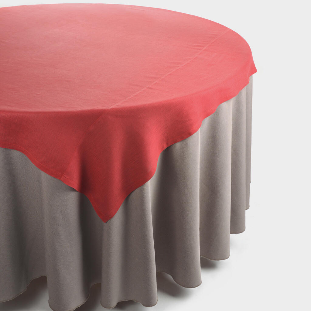 SOBRE TOALHA LINHO VERMELHO