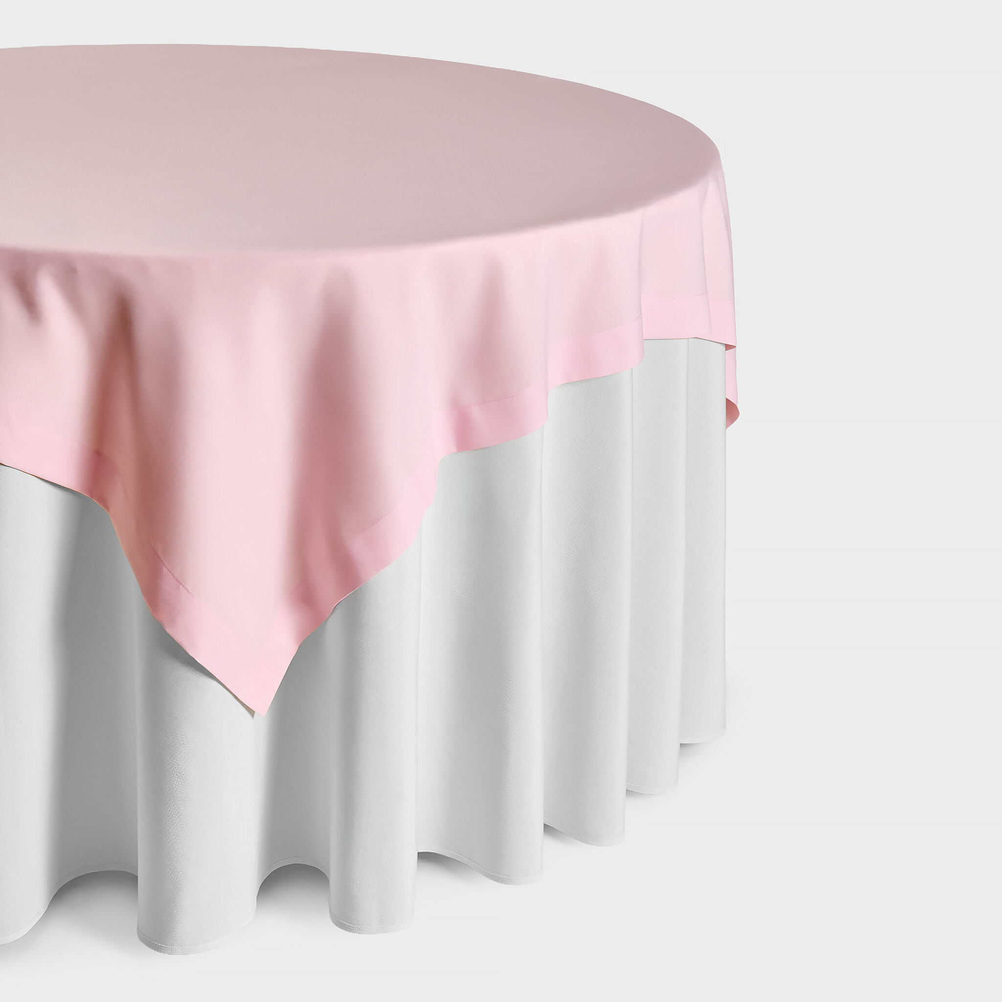 SOBRE TOALHA QUADRADA OXFORD ROSA