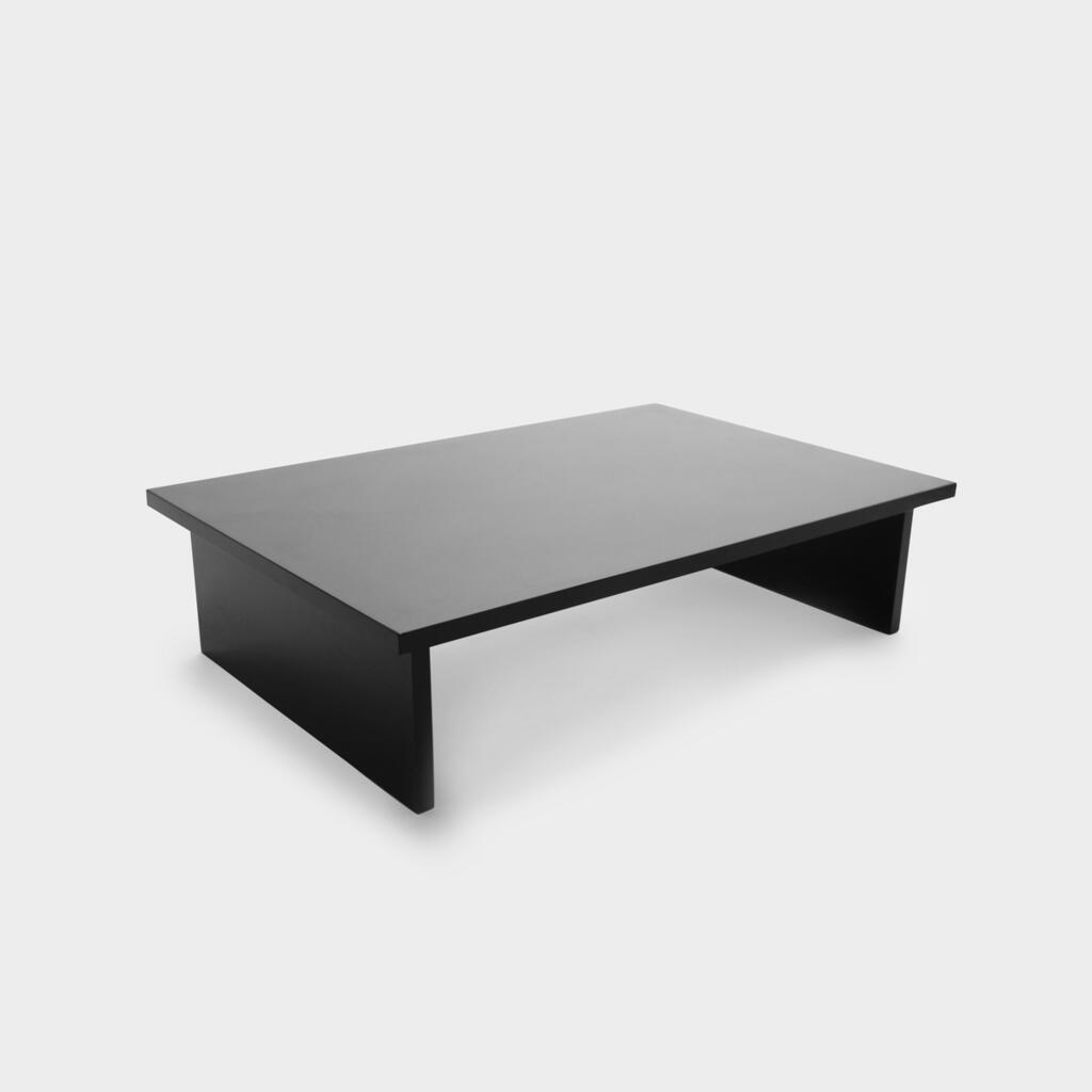 ALTURA RETANGULAR ACRÍLICO PRETO