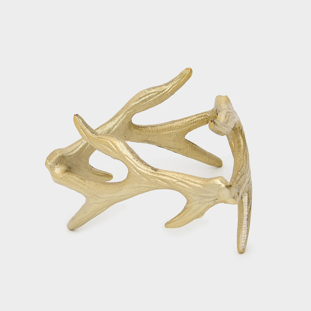 SUPORTE DOURADO GALHO TRIANGULO