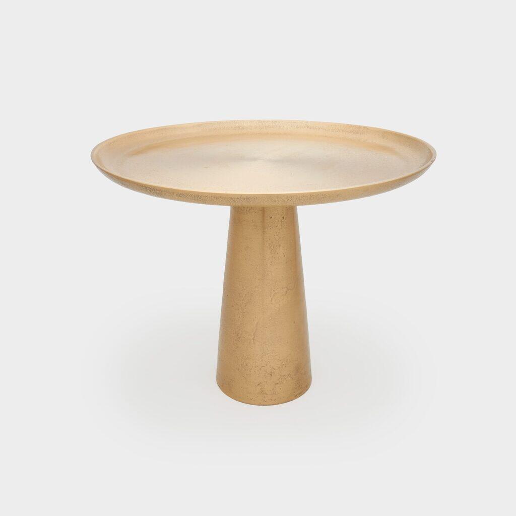 SUPORTE CÔNICO FERRO DOURADO