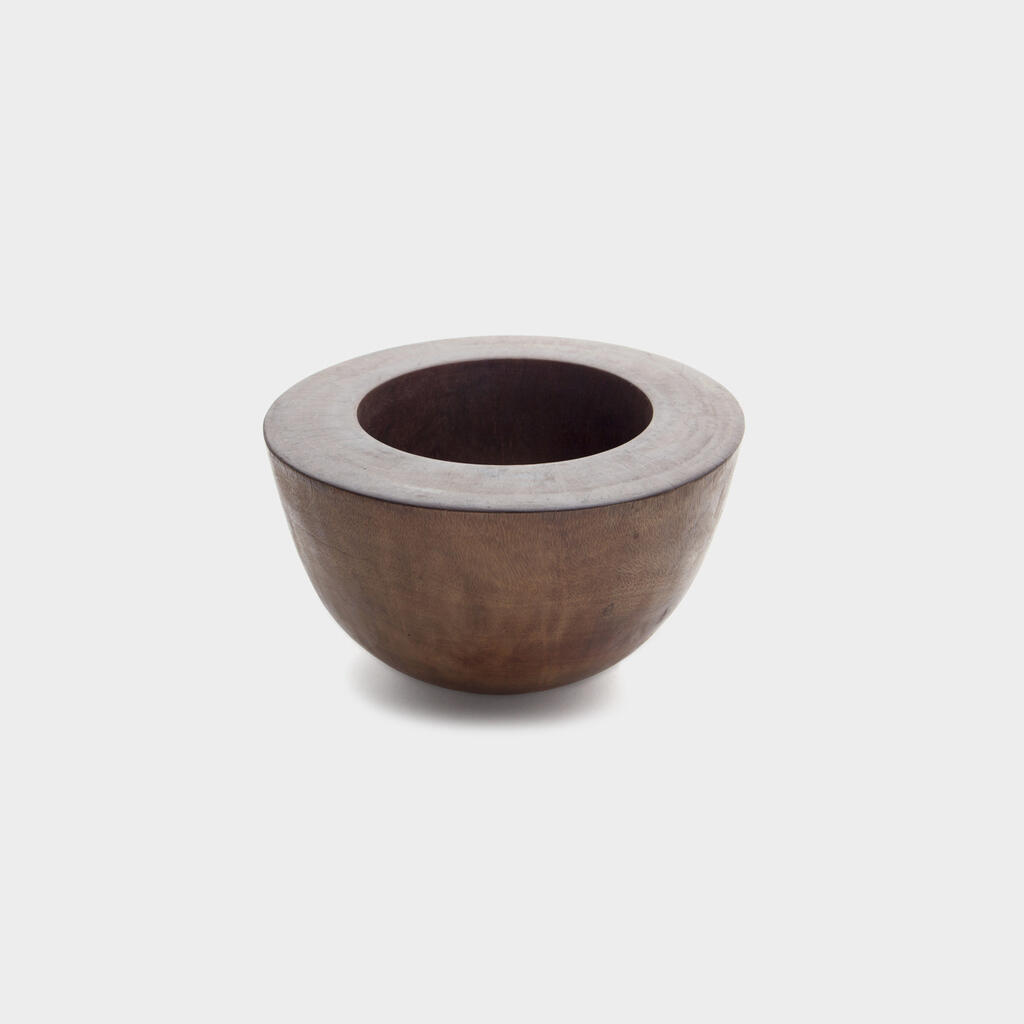 SUPORTE MADEIRA MACIÇA COM FURO - G