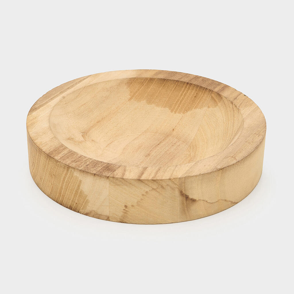 SUPORTE REDONDO MADEIRA CÔNCAVO