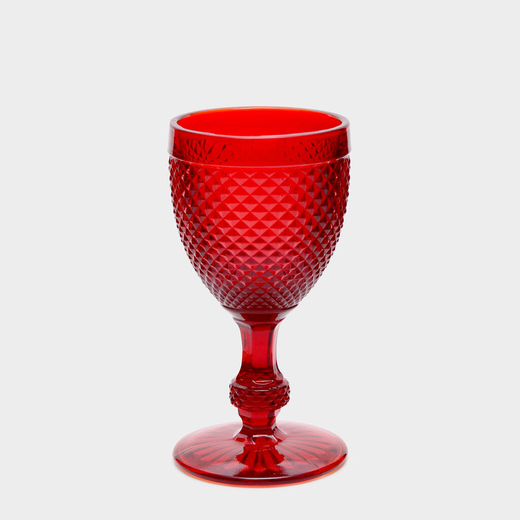 TAÇA VINHO VERMELHO BICO DE JACA