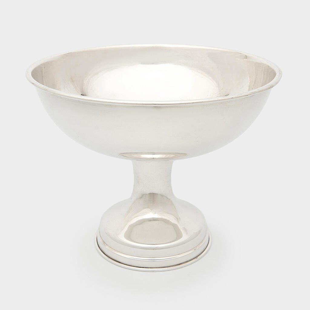 TAÇA RASA PRATA RASA