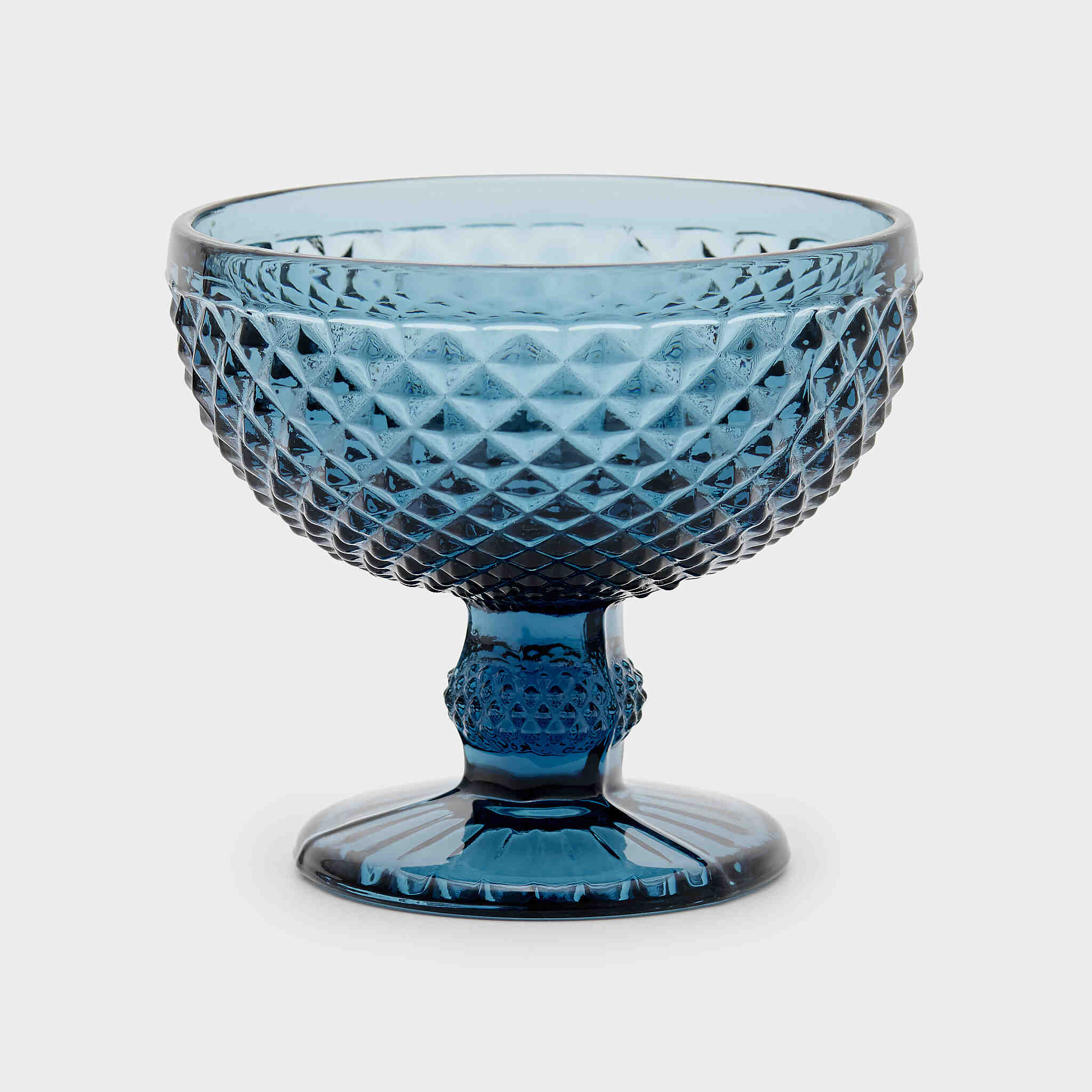 TAÇA SORVETE AZUL BICO DE JACA