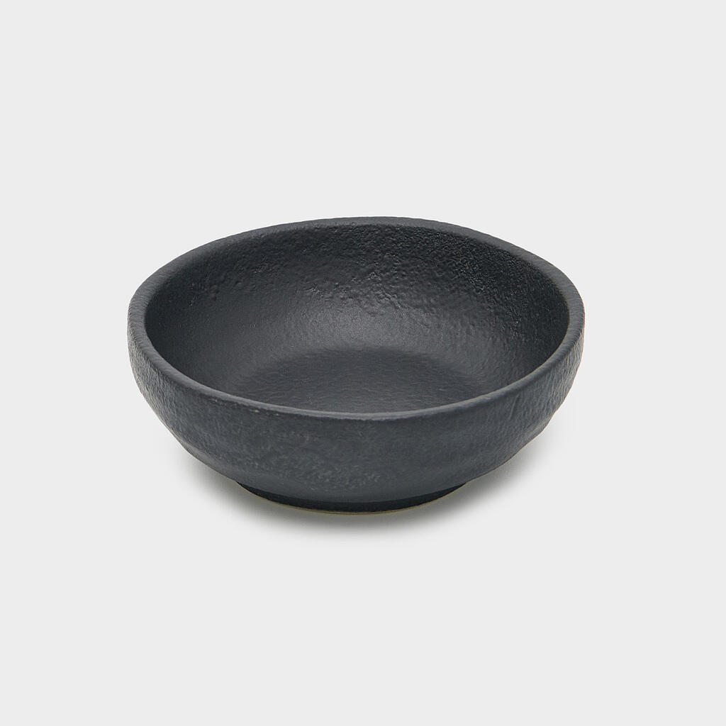 TIGELA CERÂMICA PRETO FOSCO ORGÂNICA