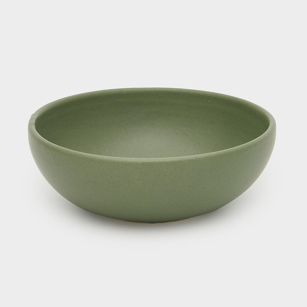 TIGELA REDONDA CERÂMICA N.O CELADON