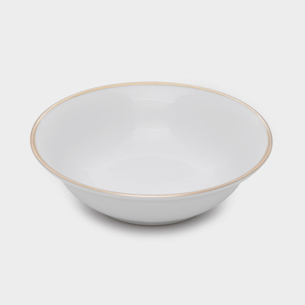 TIGELA RASA FILETE OURO