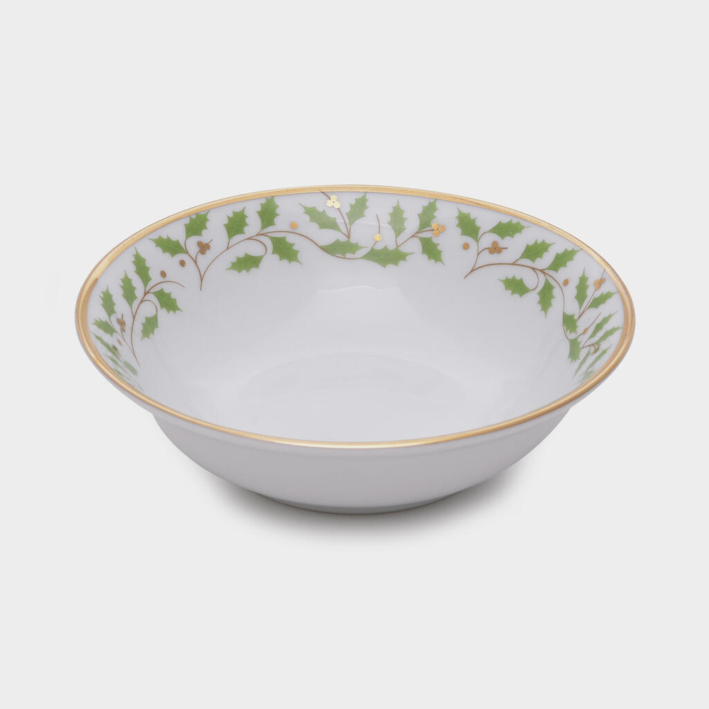 TIGELA RASA AZEVINHO FILETE OURO