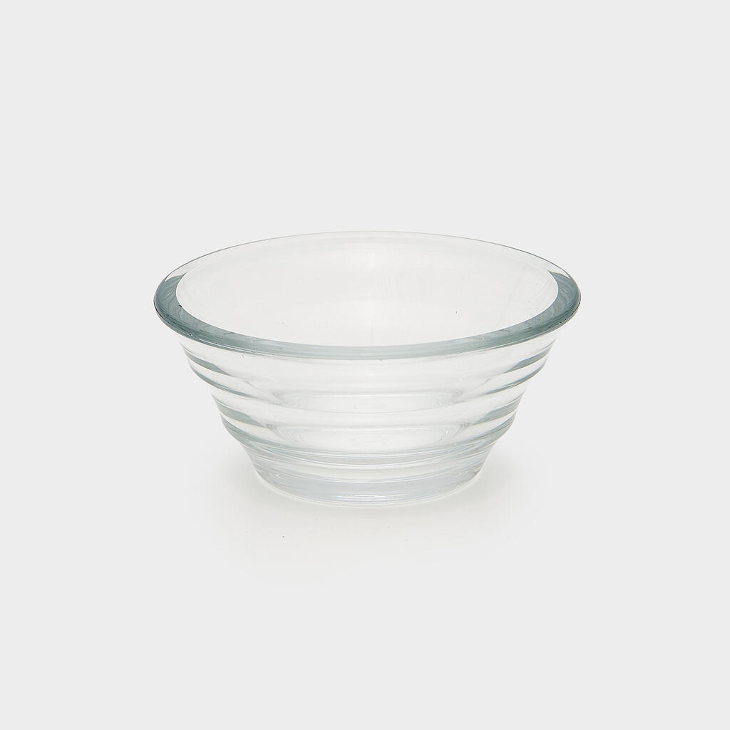 TIGELINHA CONE VIDRO CANELADA